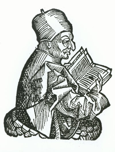 St. Bede (673-735) from 