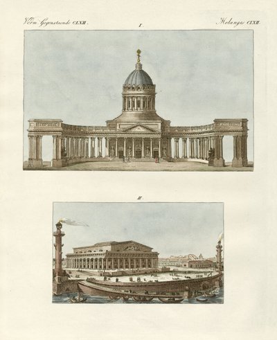Strange buildings in Petersburg by German School