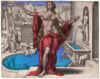 Suzanne in the Bath by German School