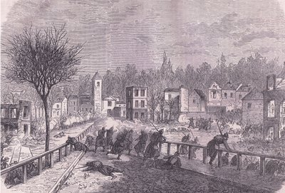 Taking of Brie-sur-Marne, November 30th by German School