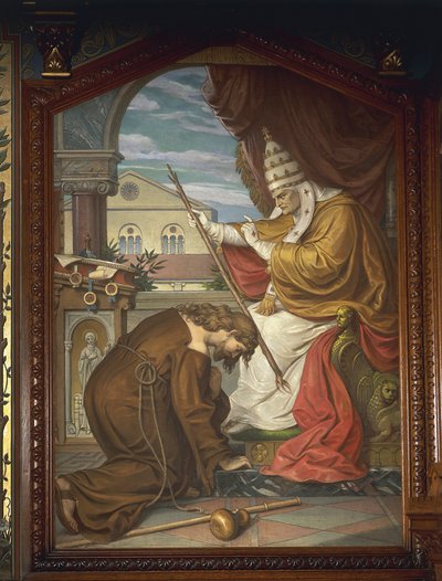 Tannhauser Confesses His Sins to Pope Urban IV, from the Tannhauser Saga by German School
