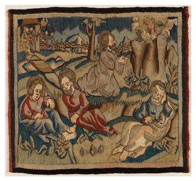 Tapestry Panel with Scenes from the Passion from an Antependium, from Upper Rhineland by German School