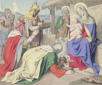The Adoration of the Magi by German School