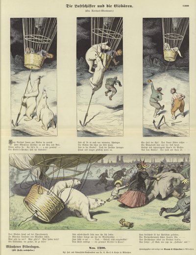 The Aeronauts and the Polar Bears by German School