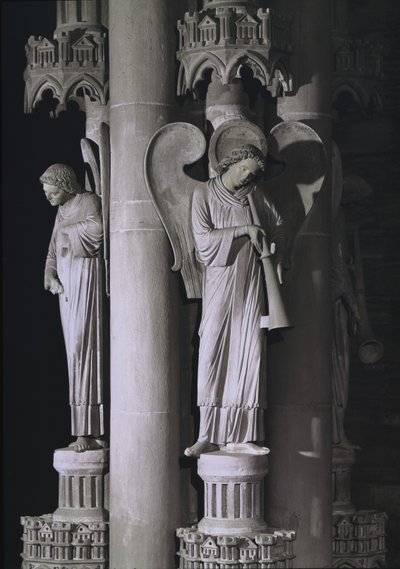 The Angels Pillar in the South Transept by German School