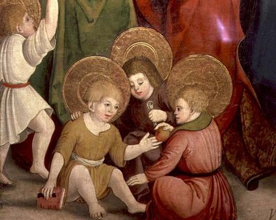 The Childhood of St. Joseph (detail) by German School
