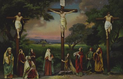 The Crucifixion by German School