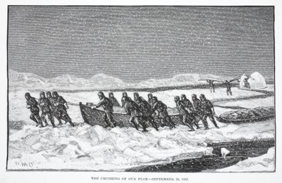 The Crushing of our Floe, September 26, 1883, London 1886 by German School