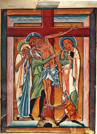 The Descent from the Cross by German School