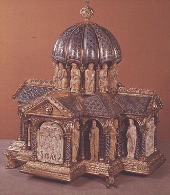 The Eltenberg Reliquary, from Cologne, c.1180 by German School