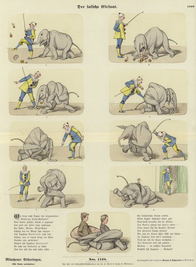 The Fake Elephant by German School