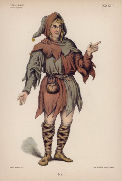 The Fool, from Shakespeare