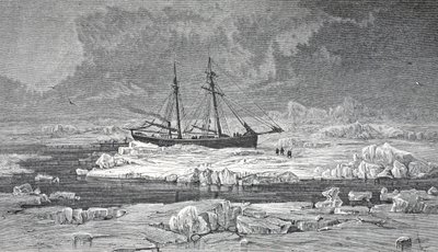 The Germania in the Ice, London 1874 by German School