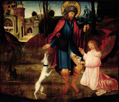 The Healing of Saint Roch by German School