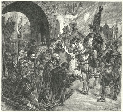 The Hussite General Prokop the Great before Naumburg by German School