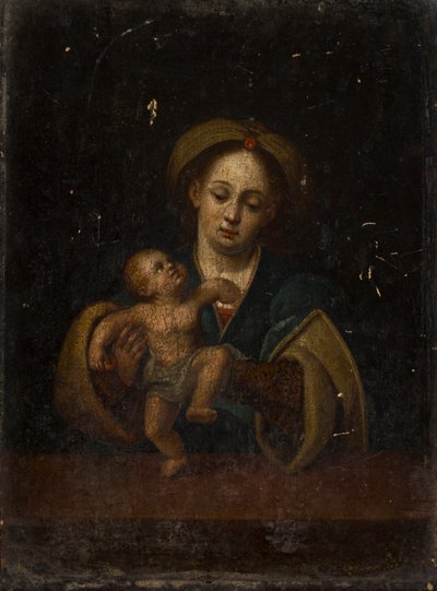 The Madonna and Child by German School