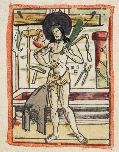 The Man of Sorrows, c.1480-1490 by German School