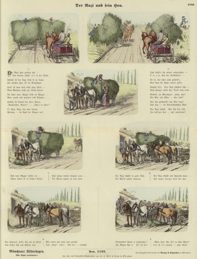 The Nazi and His Hay by German School