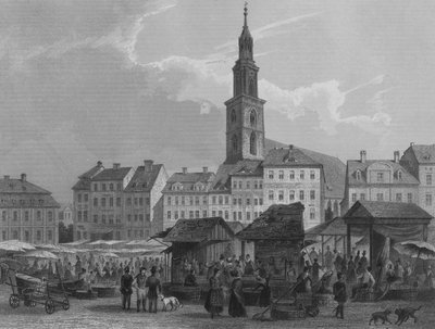 The Neumarkt, Berlin by German School