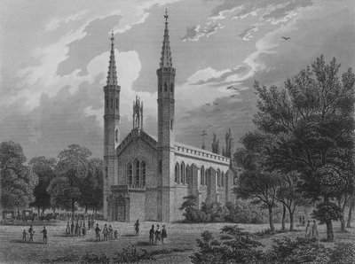 The New Church in Charlottenburg, Berlin by German School