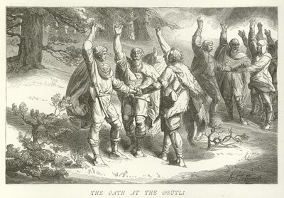 The Oath at the Grutli by German School