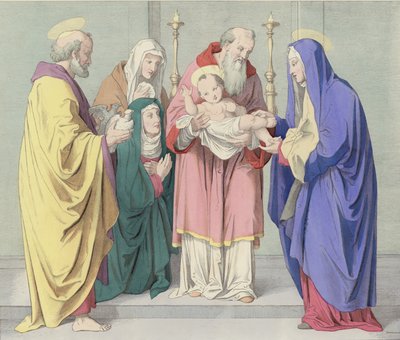 The Presentation in the Temple by German School