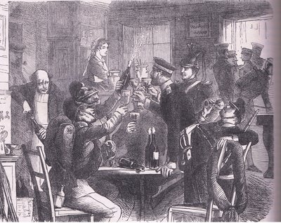 The Prussians at Versailles by German School