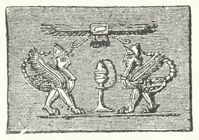 The Scorpion Men from the Epic of Gilgamesh by German School