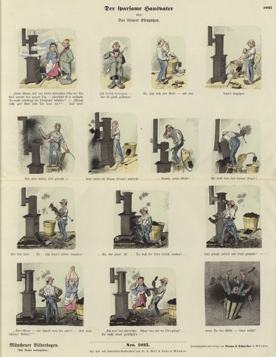 The Thrifty Househusband by German School