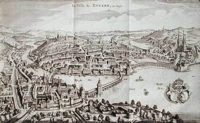 The Town of Lucerne, Switzerland, from 