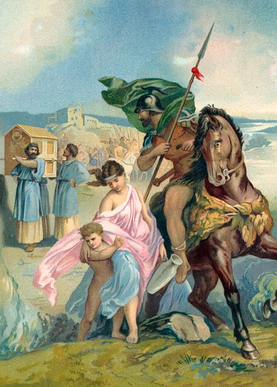 The ark of the covenant by German School