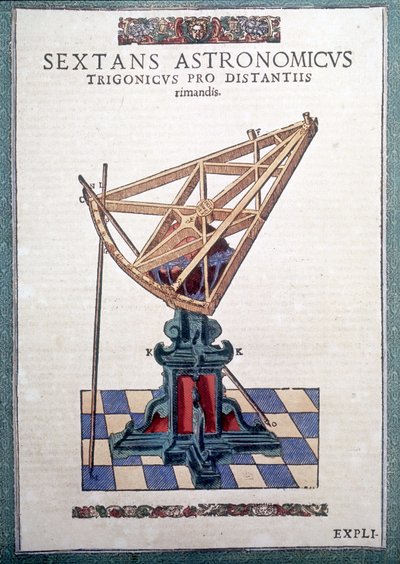 The astronomical sextant in 