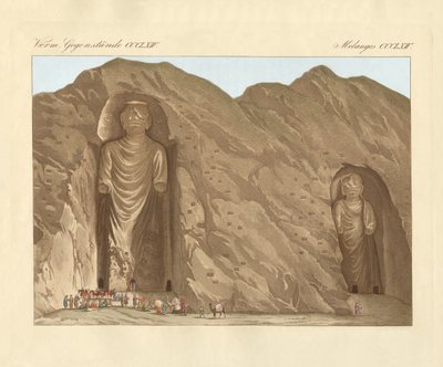 The Colossal Graven Images and the Cave-city Bameean in Cabool by German School
