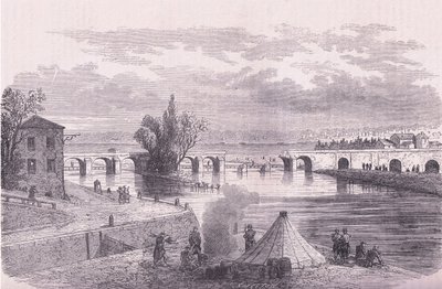 The Defence of Paris - Destruction of the Bridge Jonville-sur-Marne by German School