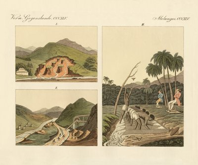 The gem mines in Brazil by German School