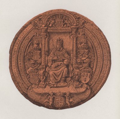 The Great Seal of the Holy Roman Emperor Maximilian II by German School