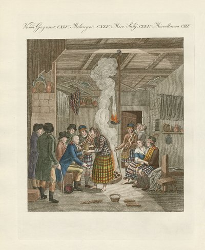 The highlander, or inhabitants of the northern part of Scotland by German School