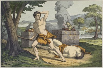 The killing of Abel (illustration from 