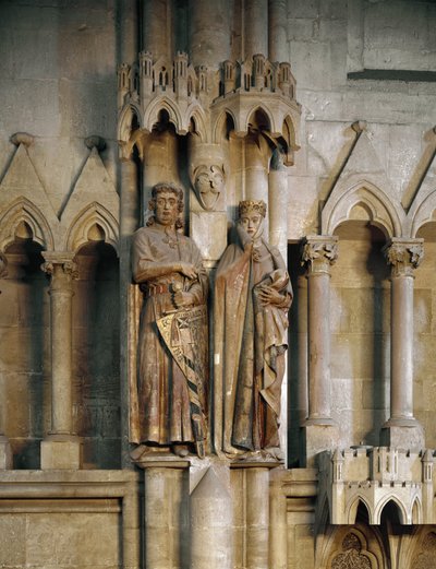 The Knight Ekkard and His Wife Uta by German School