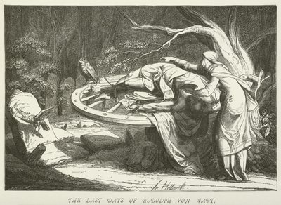 The Last Days of Rudolph von Wart by German School