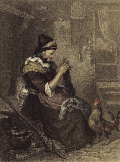 The Three Friends by German School