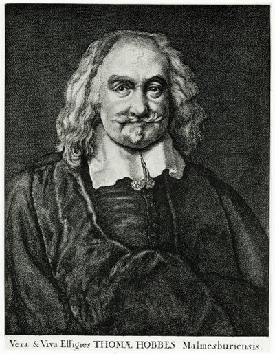 Thomas Hobbes by German School