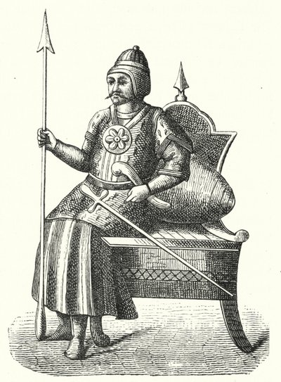 Timur, Mongol military leader by German School