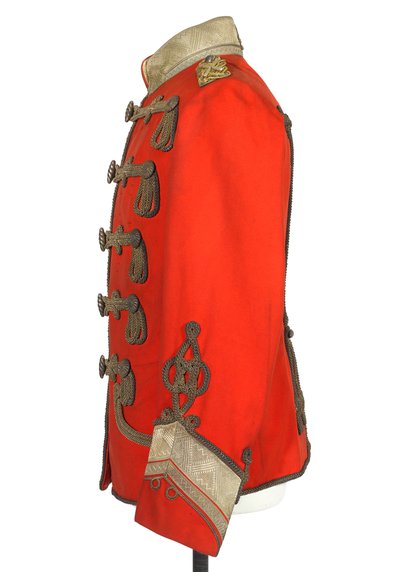 Tunic, HRH The Duke of Connaught, 3rd Zieten Hussars, German Army, pre-1914 by German School