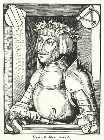 Ulrich von Hutten, German scholar, poet, satirist and Protestant reformer by German School