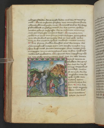 Ulrich von Pottenstein, Das Buch der natürlichen Weisheit, Egerton MS 1121 f.114v, c.1430 by German School