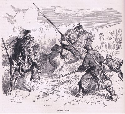 Under fire, Cassells History of the War between France and Germany published by Cassell and Company Limited, c.1890 by German School