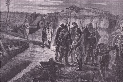 Upon the ramparts, Cassells History of the War between France and Germany published by Cassell and Company Limited, c.1890 by German School