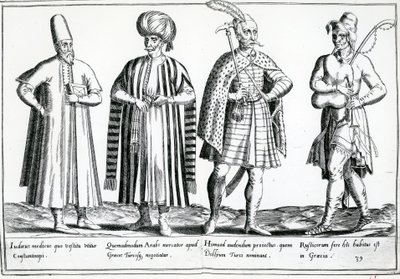 Variations of dress in the Eastern Mediterranean area by German School
