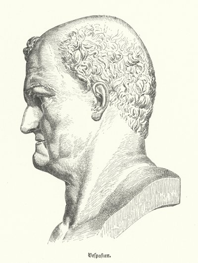 Vespasian, Roman Emperor by German School